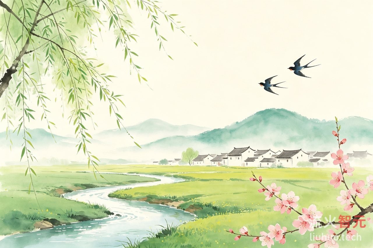 春天的节气 翻页图册封面