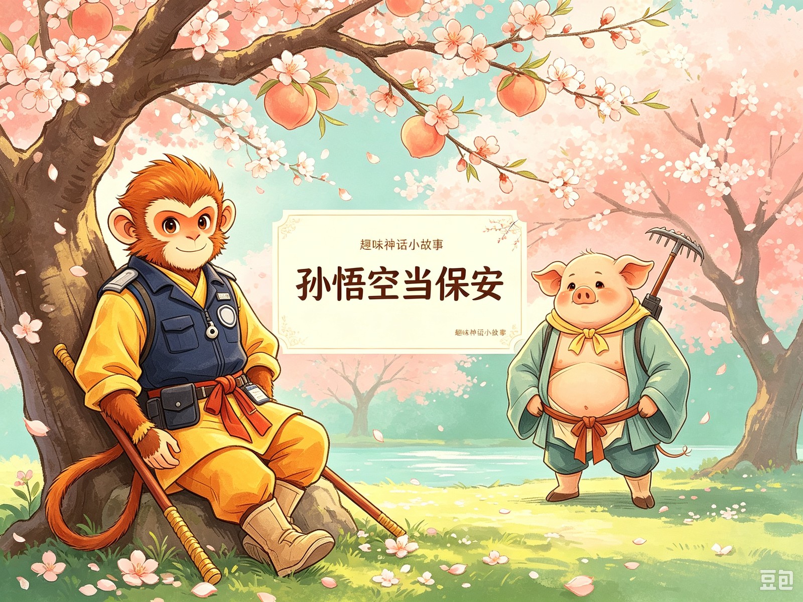 孙悟空当保安 封面
